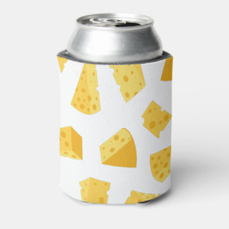 Cheese Pattern Printed Can Cooler