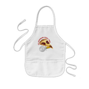 Cheese Pizza Day Kids Apron