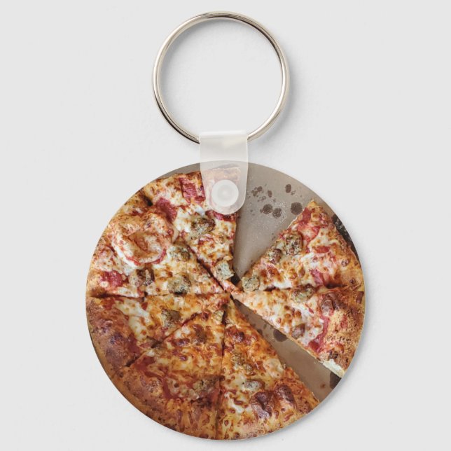 Cheese Pizza Key Ring (Front)