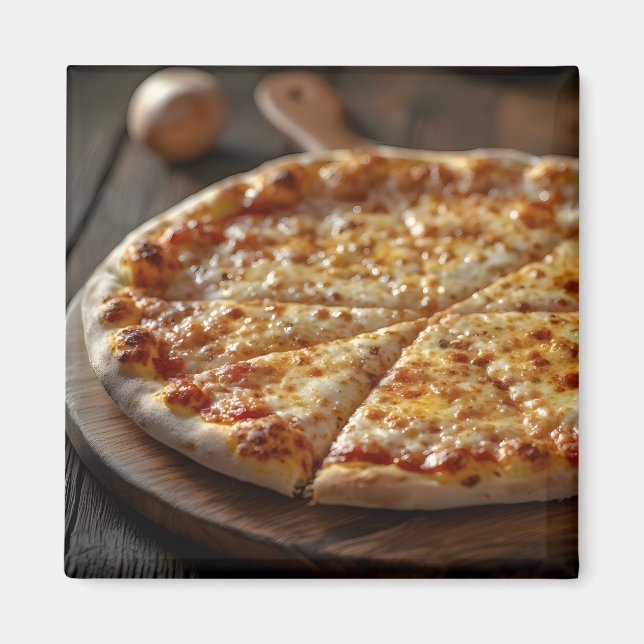 Cheese Pizza Magnet (Front)