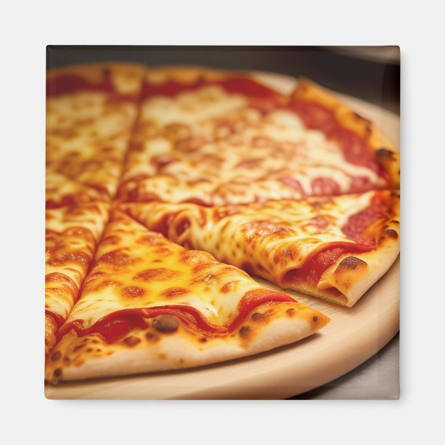 Cheese Pizza Magnet (Front)