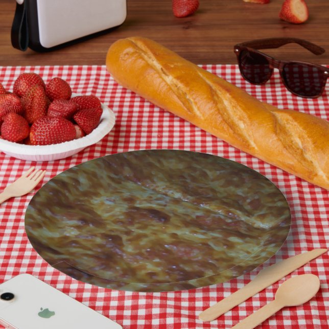 Cheese Pizza Paper Plate (Picnic)