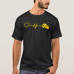 Cheese present cheese heartbeat men women Kids T-Shirt