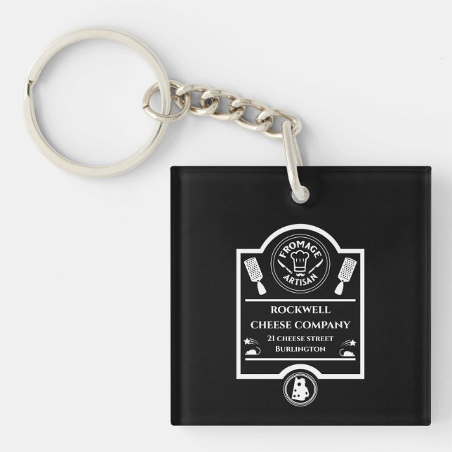 Cheese Producer Key Ring (Front)