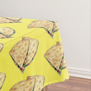 Cheese Quesadillas Mexican Food Restaurant Mexico Tablecloth