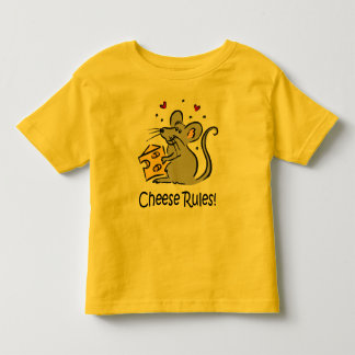 Cheese Rules t-shirt