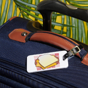 Cheese Sandwich Luggage Tag