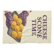 Cheese Scone Time — Kitchen Tea Towel