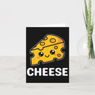 Cheese Slice Mac Macaroni Kawaii Halloween Costume Card