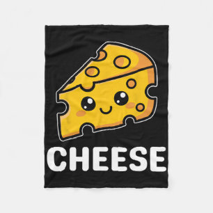 Cheese Slice Mac Macaroni Kawaii Halloween Costume Fleece Blanket