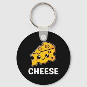 Cheese Slice Mac Macaroni Kawaii Halloween Costume Key Ring