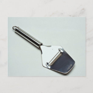 Cheese slicer for kitchen works postcard