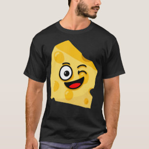 Cheese Swiss Funny Cartoon Halloween Costume  T-Shirt
