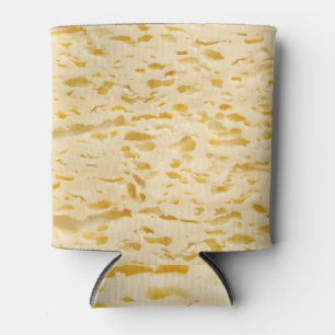 Cheese texture, characteristic holes can cooler
