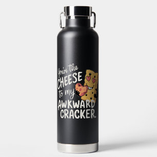 Cheese to My Awkward Funny and Cute Valentine Water Bottle