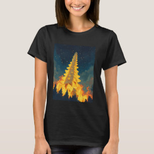 Cheese Tower Fantasy Surreal Art T-Shirt