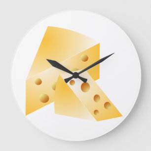 Cheese Wall Clock