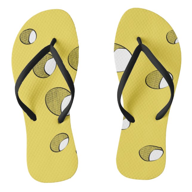 Cheese with holes flip flops (Footbed)