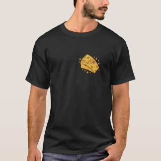 Cheese with Stars Moon Drawing for Men Women Child T-Shirt