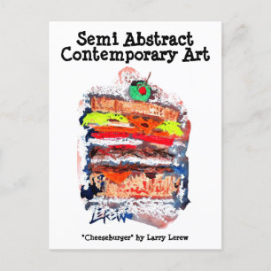 Cheeseburger #170229 postcard