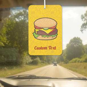 Cheeseburger Air Freshener