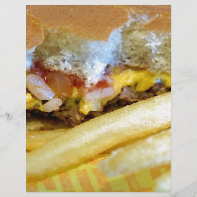 Cheeseburger and Fries (Front)
