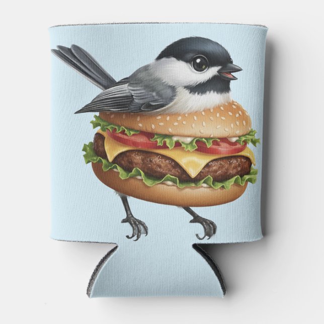 CHEESEBURGER CAN COOLER (Front)