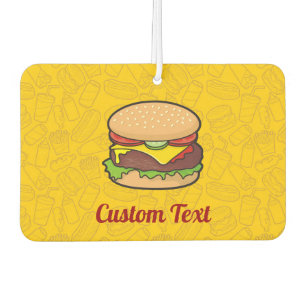 Cheeseburger Car Air Freshener
