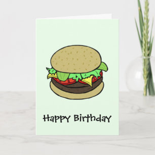 Cheeseburger Card