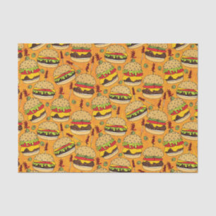 Cheeseburger Deluxe Tissue Paper