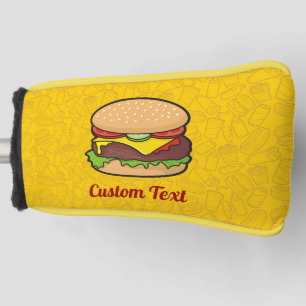 Cheeseburger Golf Head Cover