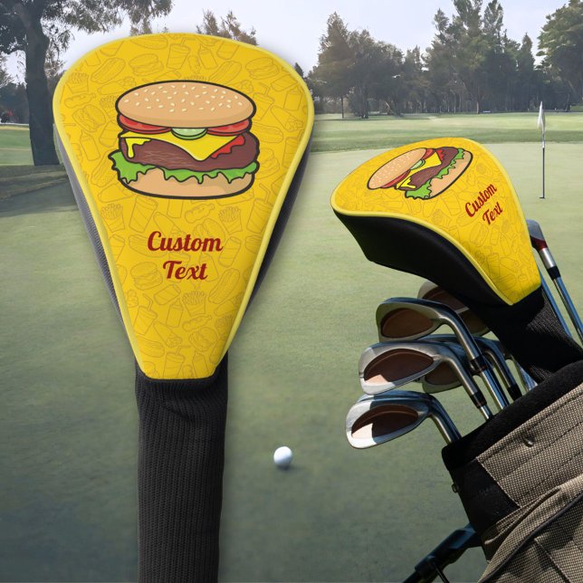 Cheeseburger Golf Head Cover (Creator Uploaded)