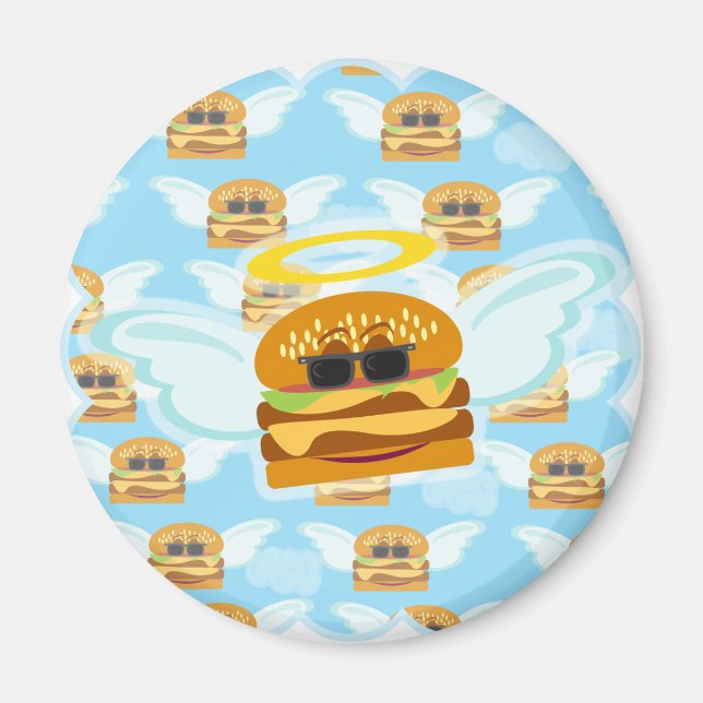 Cheeseburger Heaven Magnet (Front)