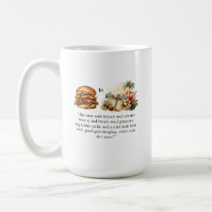Cheeseburger In Paradise Mug. Coffee Mug