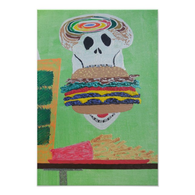Cheeseburger in Paradise Photo Print (Front)