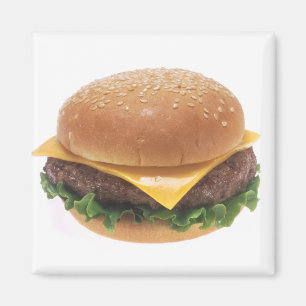 Cheeseburger Magnet