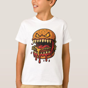 Cheeseburger Monster Kids t-shirt