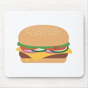 Cheeseburger Mouse Mat
