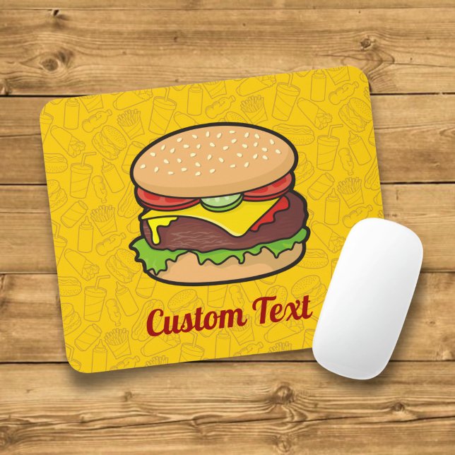 Cheeseburger Mouse Pad (Creator Uploaded)