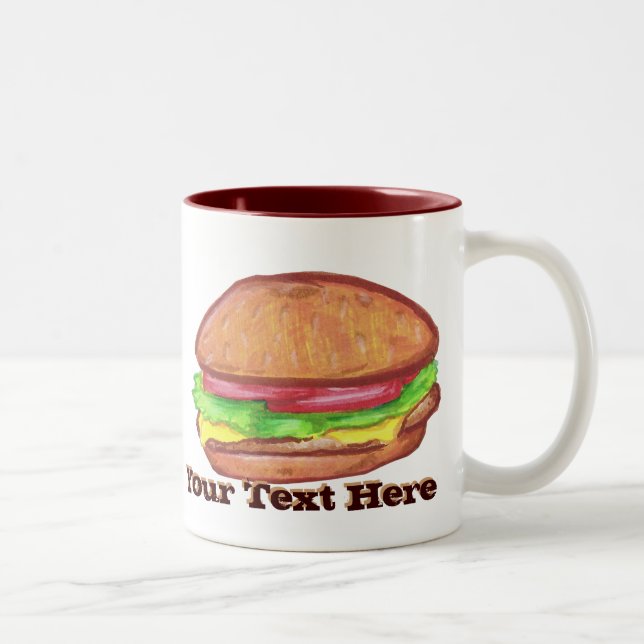 Cheeseburger Mug (Right)