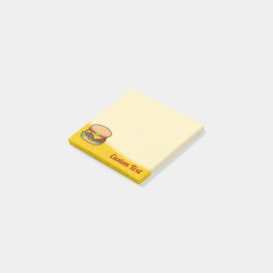 Cheeseburger Post-it Notes