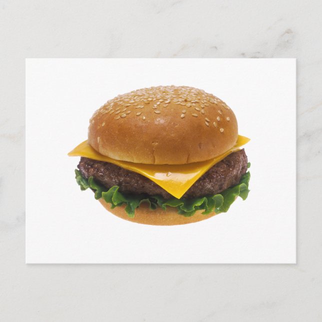 Cheeseburger Postcard (Front)