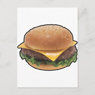 Cheeseburger Postcard