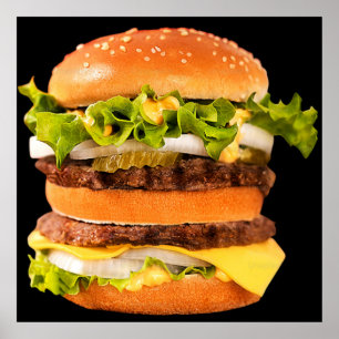 Cheeseburger Poster