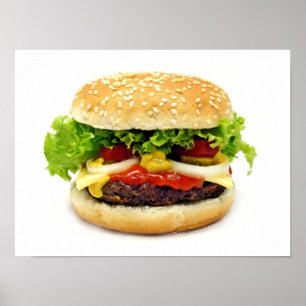 Cheeseburger Poster