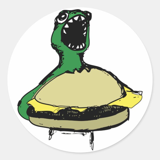 Cheeseburger Sticker (Front)