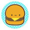 Cheeseburger Stickers