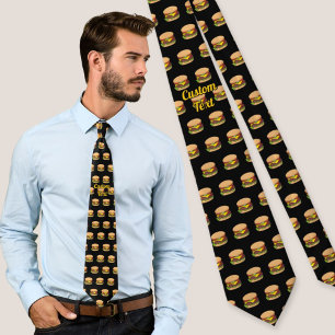 Cheeseburger Tie