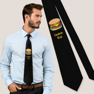 Cheeseburger Tie