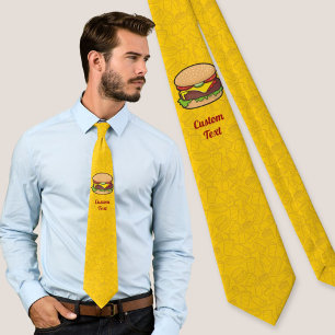 Cheeseburger Tie